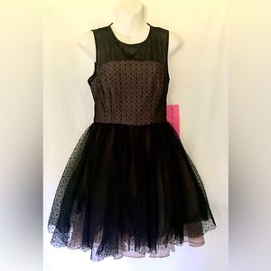 New with tag, Betsy Johnson black and blush tutu dress, size 2, gorgeous dress!